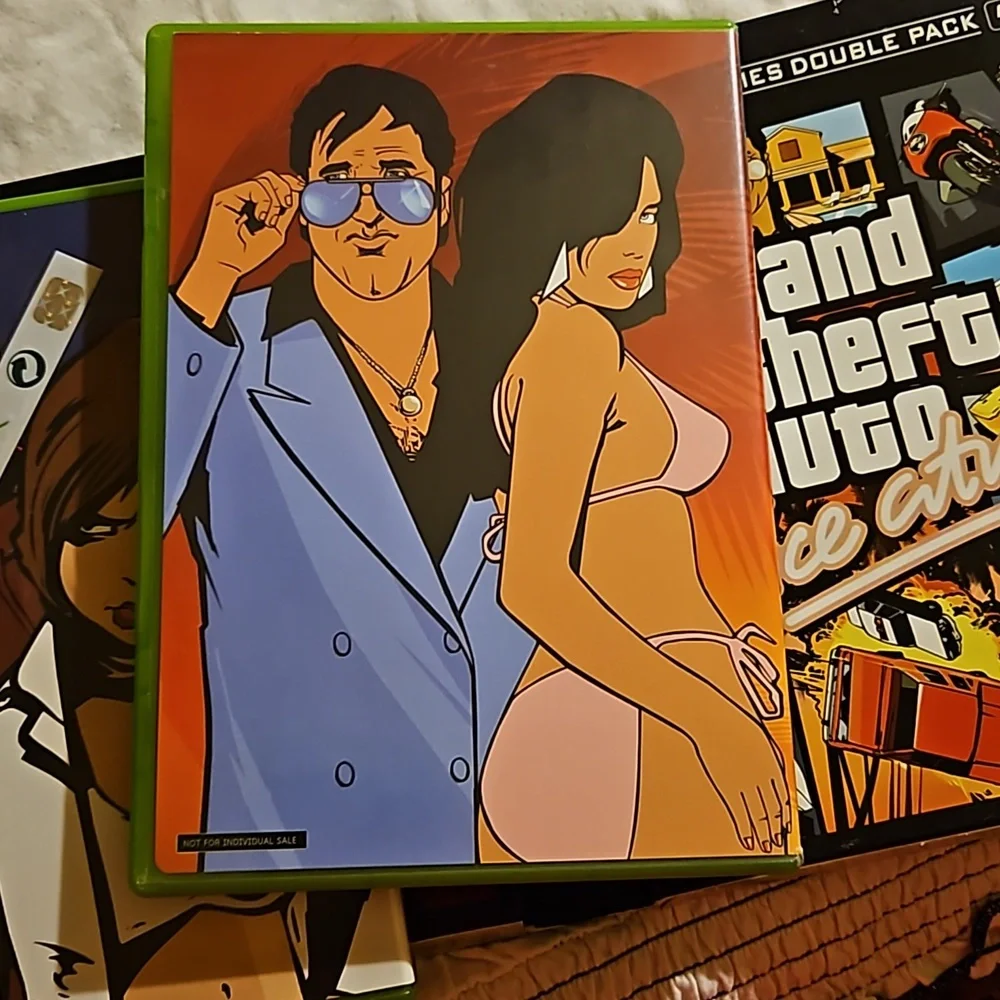 1/2 PRICE🔻Xbox Microsoft Grand Theft Auto III & Vice City